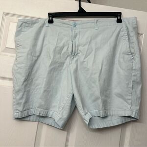 George Men's Flat Front Shorts, 9" Inseam, Sizes 46